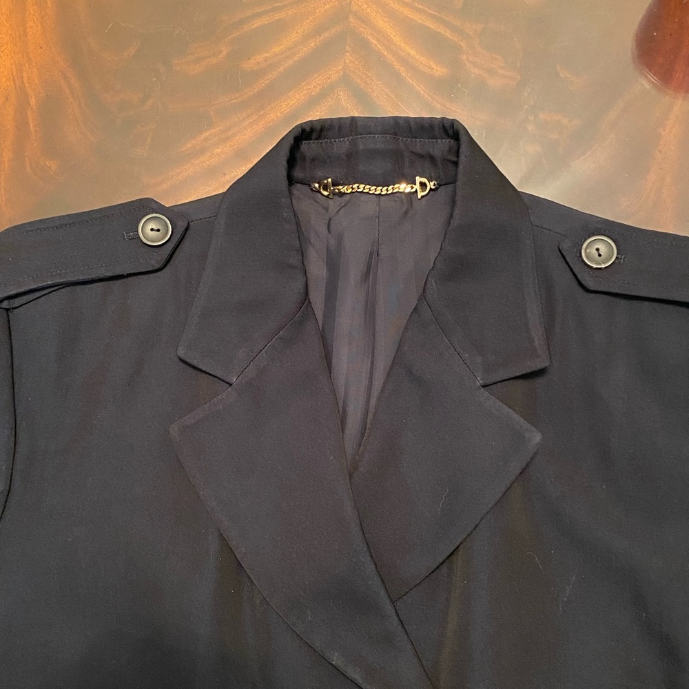 Vintage Gucci light summer navy jacket.EUC. - Picture 2 of 7